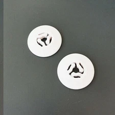 Universal Mini Spool Caps - Fits Babylock & Bernina Sewing Machines (2-Pack, Whi