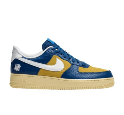 Nike Air Force 1 Undefeated 5 On It Blue Croc DM8462-400 Men's 9.5 Rare