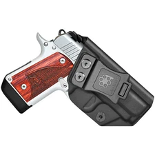 Amberide Inside KYDEX Holster Fit: Kimber Micro 9mm Pistol USA Concealed