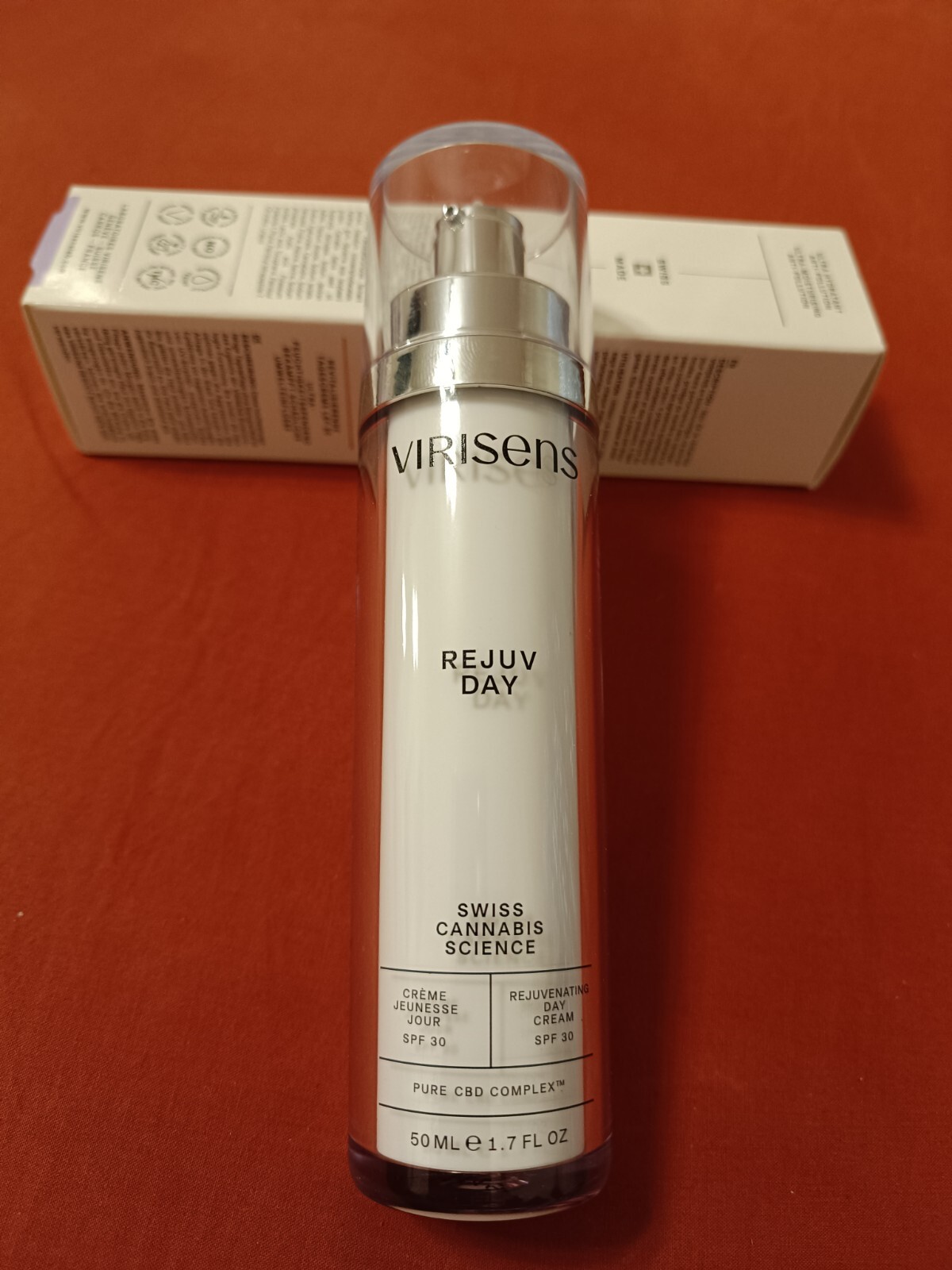 Rejuv Day VIRISENS crème de jour anti-rides SPF 30 pour hydrater les peaux sèches