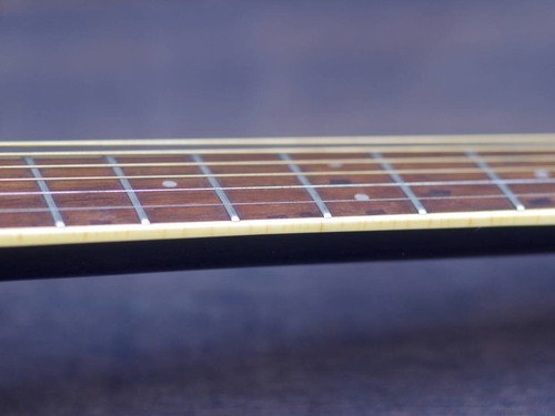 Electric Acoustic Guitar Morris PA-60 Powered Sunburst Vintage Made in Korea - Picture 10 of 10