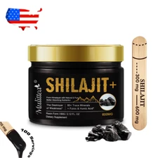 Himalayan Pure Shilajit, Soft Resin, Organic, Extremely Potent, Fulvic Acid 60G