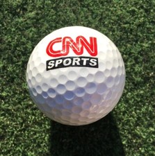 CNN Sports Logo Display Golf Ball