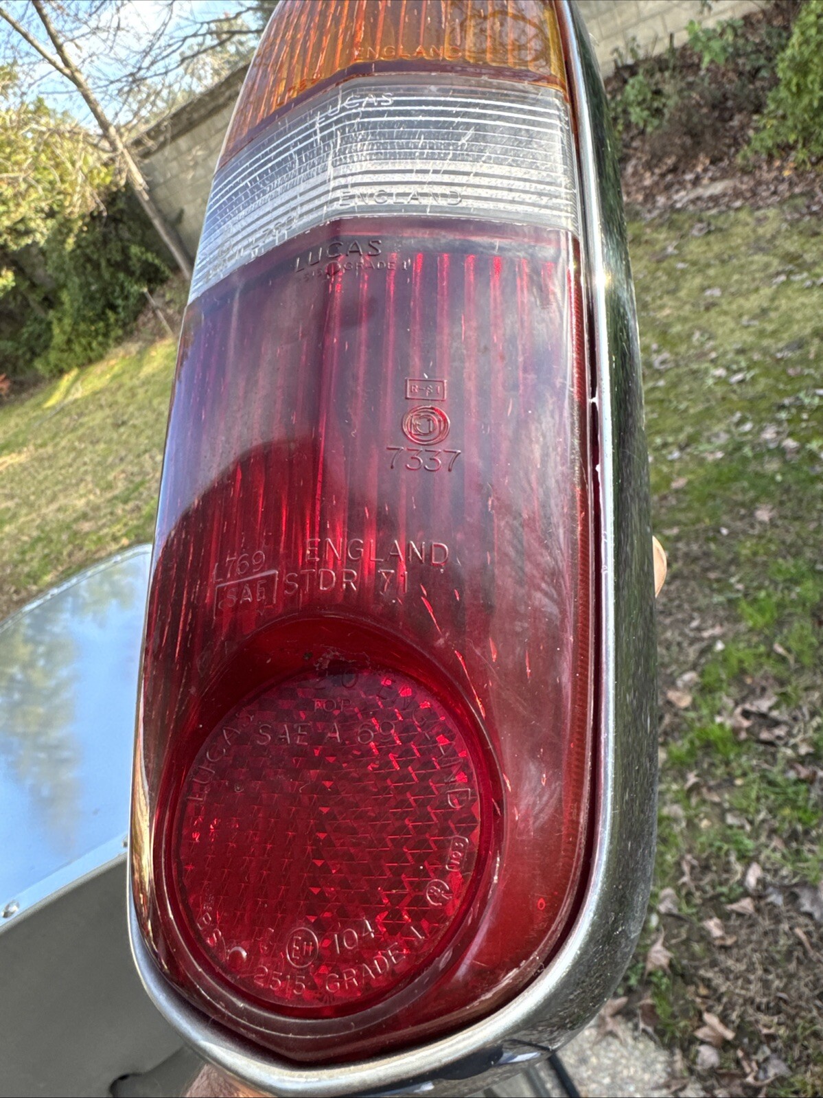 1974-1980 ROLLS ROYCE SILVER SHADOW II BENTLEY LUCAS TAIL LIGHT LAMP ASSEMBLY
