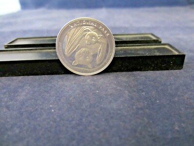 1-2020 S PROOF  QUARTER  SAMOA NATIONAL PARK 99.9% SILVER FRUIT BAT