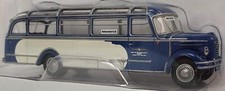 Brekina New Ho 187 Scale 1951 Borgward Tour Bus In Blue Beige With Gray Roof Brekina New Ho 187 Scale 1951 Borgward Tour Bus In Blue Beige With Gray Roof