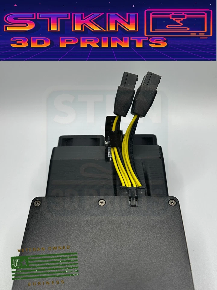 2-PACK ⚡ Nvidia Tesla P40 ⚡ V100 K80 P100 M40 Fan Adapter Home AI ✨Wholesale✨ - Image 2 of 4