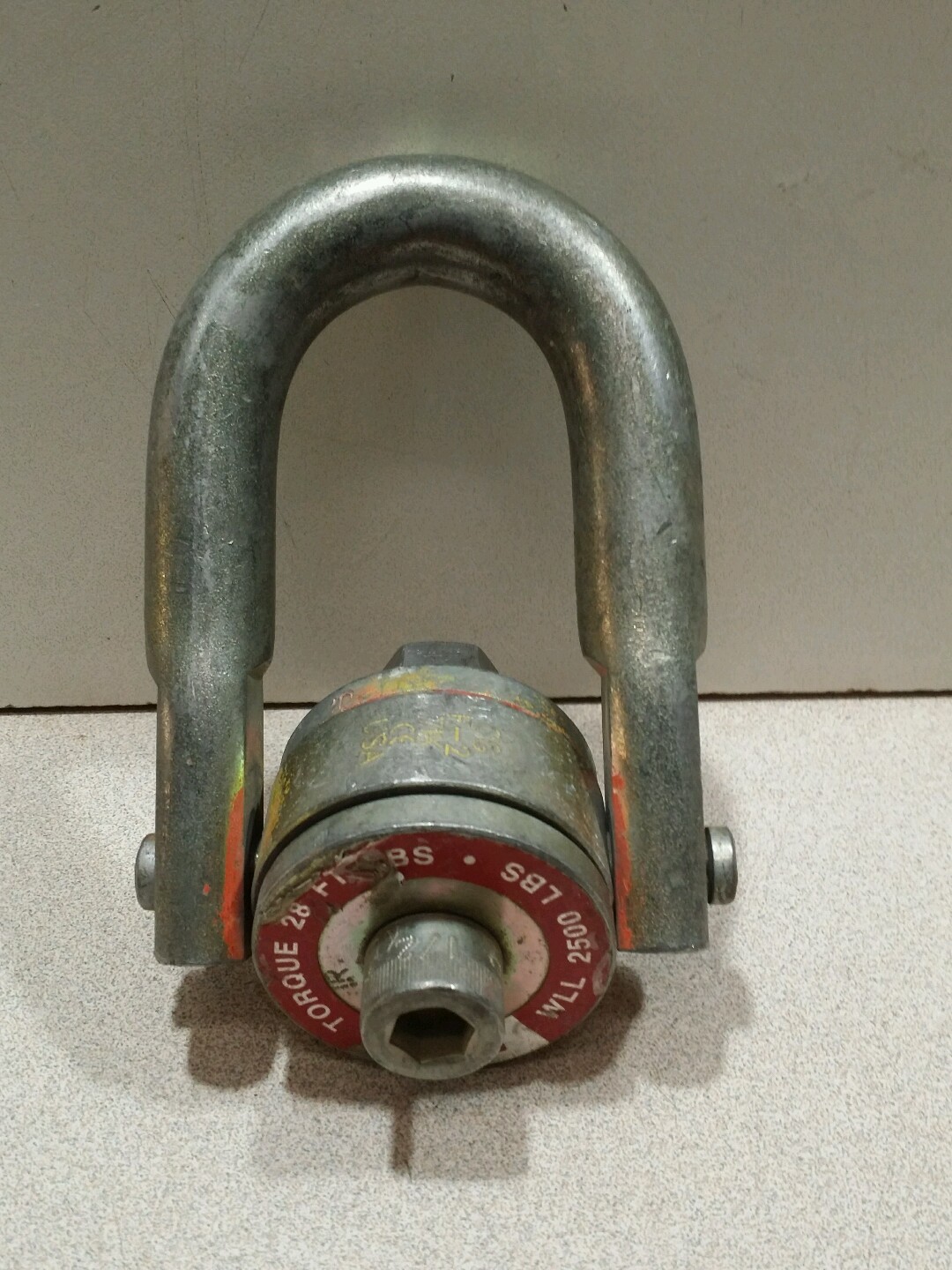 Crosby Swivel Hoist Ring 2,500 LBS WLL Torque 28FtLBS eBay
