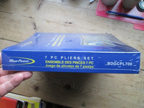 BLUE POINT SET PINZE NUOVE PREMIUM 7 PZ CON CUSTODIA PULITA NUOVA E SIGILLATA - Foto 3 di 5