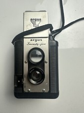 Vintage Argus Camera Seventy Five, With Original Leather Case. Untested 75