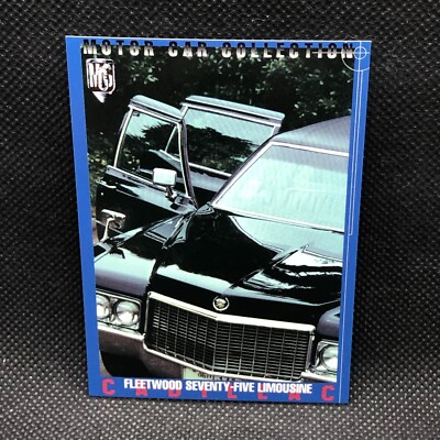 Cadillac Fleetwood Seventy-Five Card Tsukuda Original 018 1998 Japanese Rare TCG