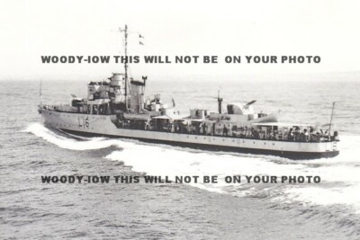 rp10296 - Royal Navy Warship - HMS Stevens L16 , gebaut 1943 - Druck 6x4