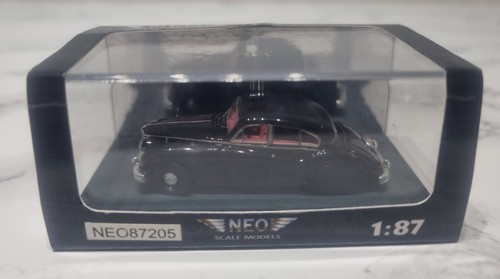 1/87 Neo Scale Models - 1957 - Jaguar MK VIII Black NEO87205 Diecast Car