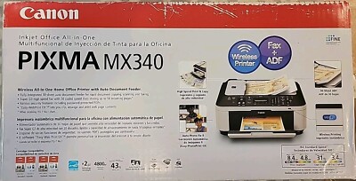 NEW Canon PIXMA MX340 Wireless Office All-in-One Printer (4204B019)
