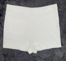 VTG Womens Jantzen Shorts SZ12 USA Made White
