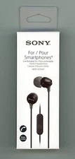 SONY MDR-EX15AP (BLACK) In-Ear Earbud with Microphone *BRAND NEW in RETAIL BOX*
