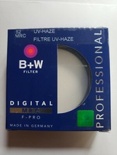 B W Pro 52mm UV haze MRC multi coated lens filter