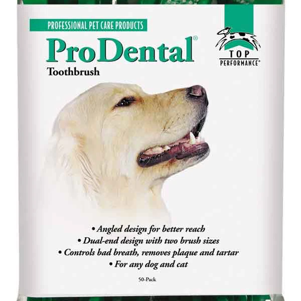 Dog Dental Toothbrush Cat Puppy Dual End ProDental Bulk 2 5 10 20 30 50 ct - Image 3 of 4