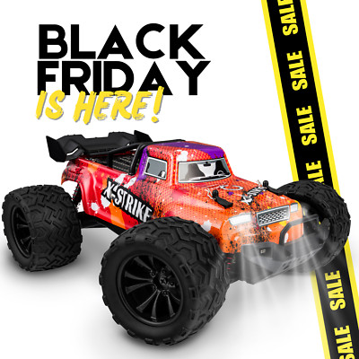 Ferngesteuertes Auto Monster Truck OVERMAX X-Strike 1:16 45 km/h 4WD 2x 1500mAh
