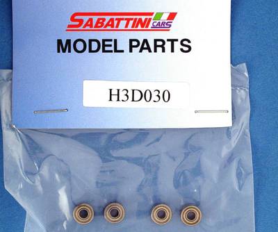 Hobbyfirst SD030 Sabattini Bearings 8x3x4 (4) Eagle Modell