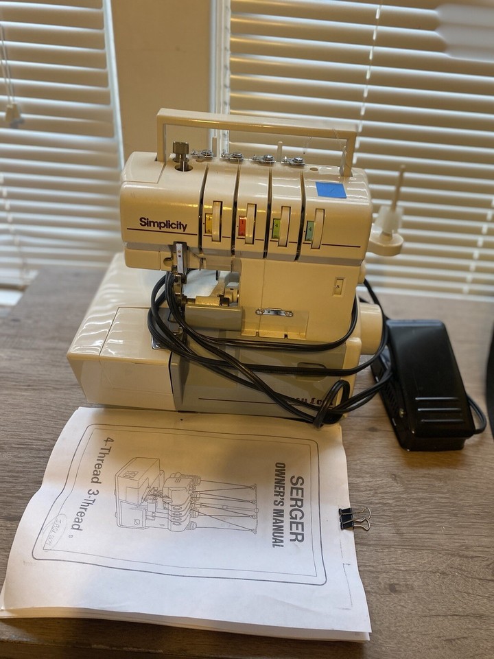 simplicity serger Sewing Machine eBay
