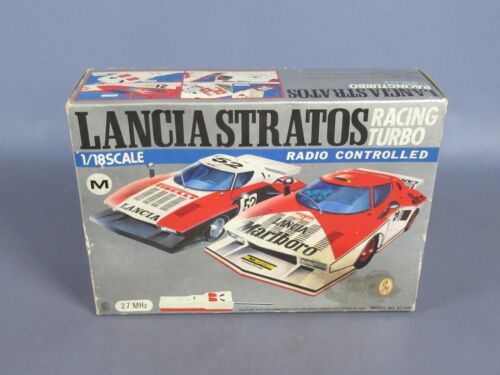 Lancia Stratos Racing Turbo Remote Control Car Scale 1/18 Vintage Model - Picture 14 of 18