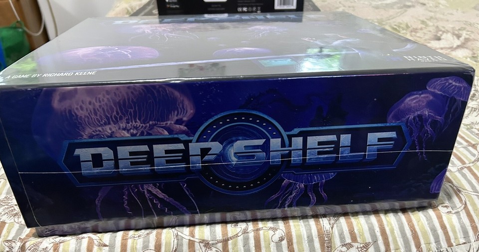 Deep Shelf a Ninth Haven Games with Kickstarter Metal Kelp Coins & Card