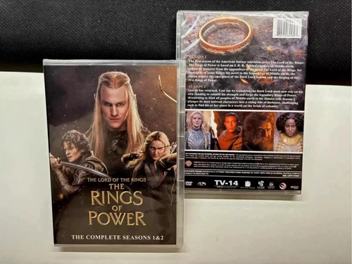 The Lord of the Rings：The Rings of Power seasons 1-2 （DVD, 6-Disc）Brand NEW