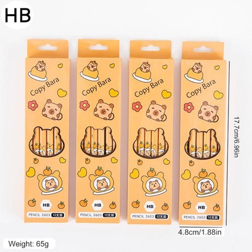12 Pcs Capybara Pencils Pencils Writing Pencils Drawing Pencils with Eraser - Picture 8 of 8