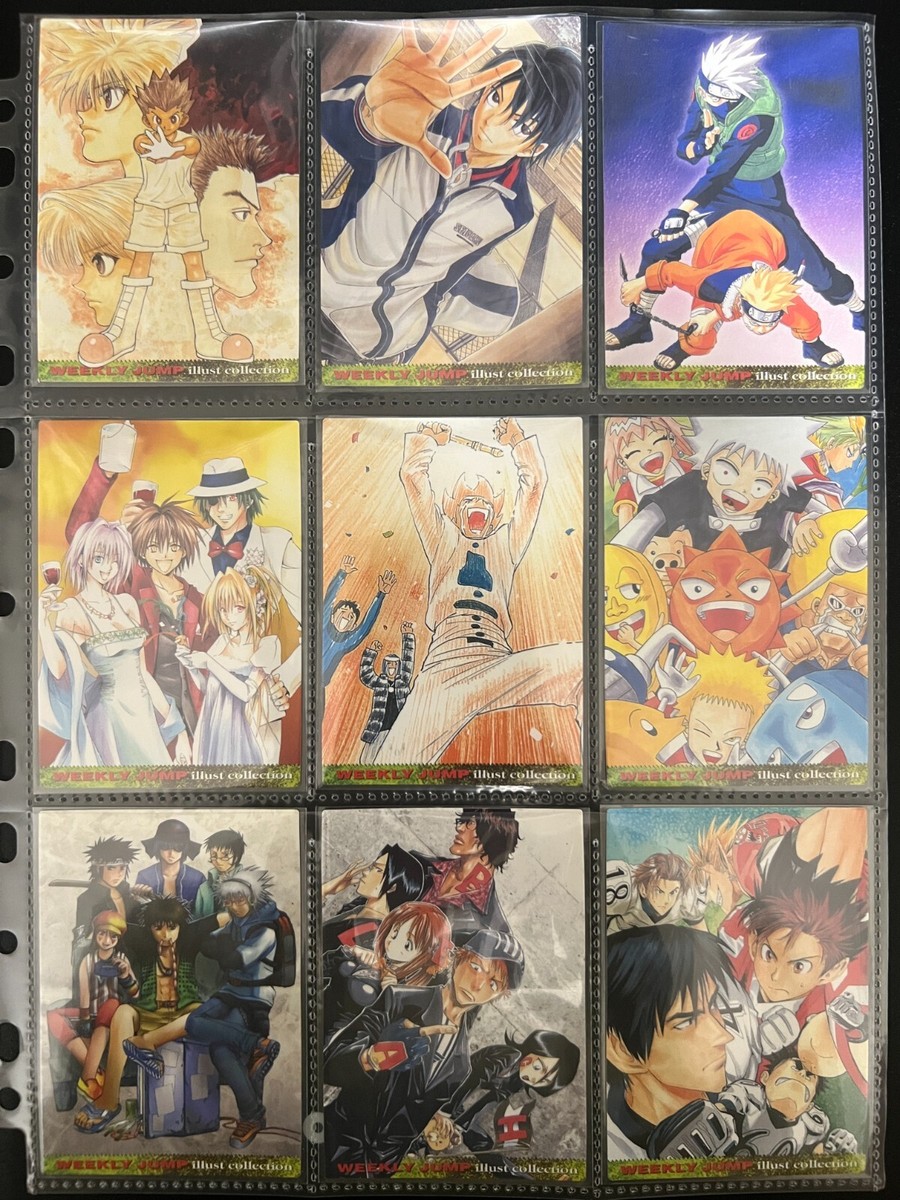 WEEKLY JUMP illust.collection 2枚セット Weekly Jump Illust Collection Trading Card Complete 24 Set 2003