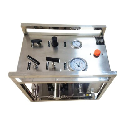 USUN Model: WS-AT170 Stainless Steel Air Driven Hydrostatic Testing Pump System