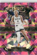 2023-24 Panini Select WNBA Pink Ice Prizm Dana Evans Chicago Sky #73