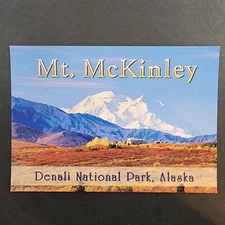 Mt. McKinley, Denali National Park, Alaska, Artic Circle Enterprises Postcard