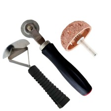 Tire Patch Repair Tool Kit Tire Buffer Grinding Wheel Patch Roller Tungsten 42mm