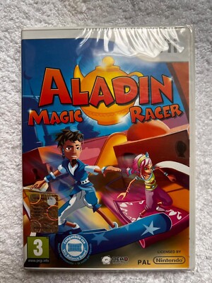 Aladin Magic Racer Nintendo WII PAL ENGLISH IT ES PT New Sealed