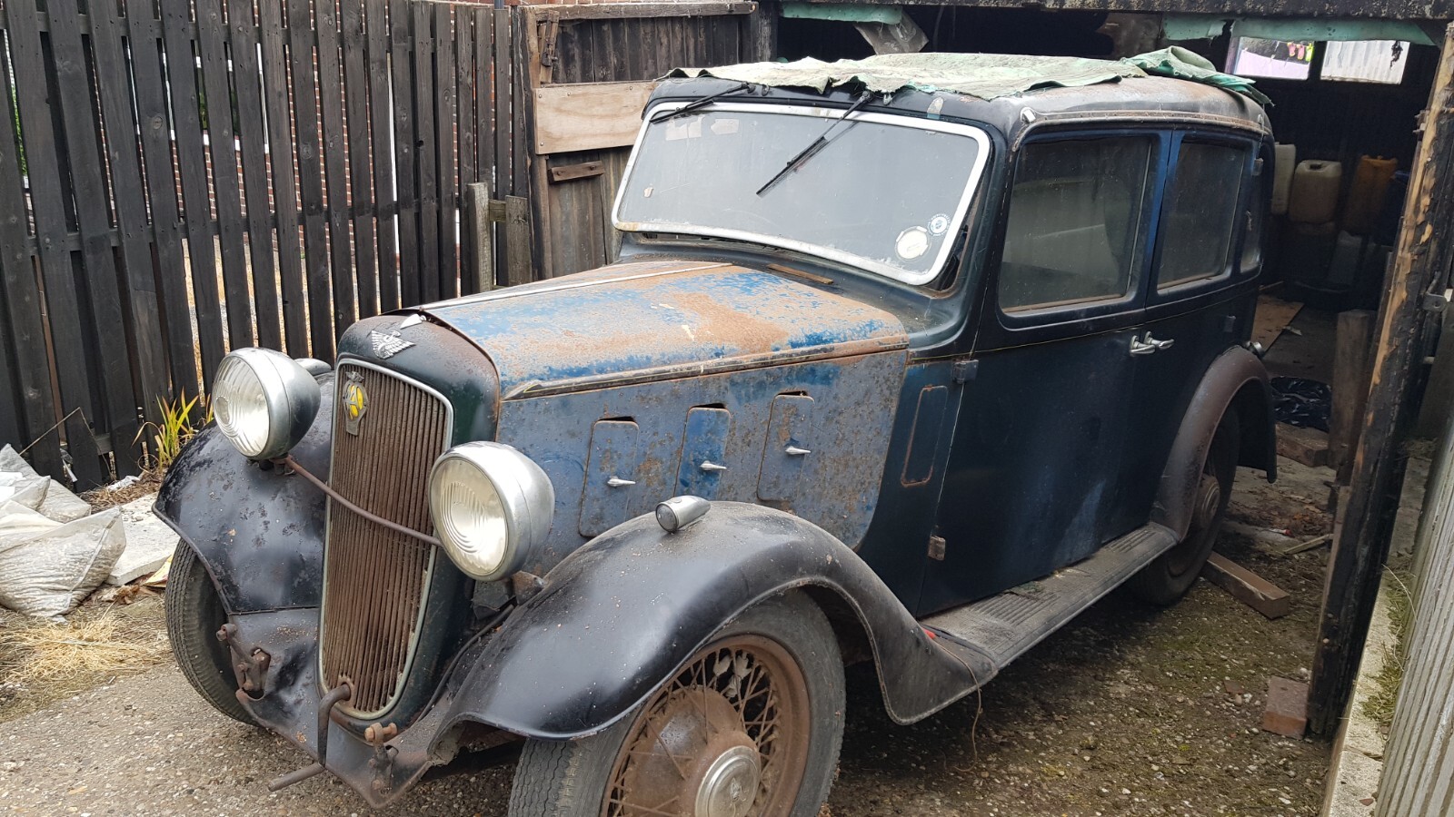 Image 1 - AUSTIN 10 SHERBORNE BARN FIND .JROJECT  .SPARES OR REPAIR