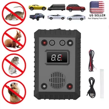 Ultrasonic Mouse Repeller Car Vehicle Rat Rodent Repellent Pest Animal Deterrent