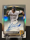 #1 Prospect 2025 Bowman Chrome Prospect Konnor Griffin /499 Auto