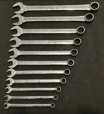 #ad Beautiful Snap On OEX SERIES 11 Piece 12 Point SAE Flank Drive Set $239.99