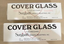 Leica Surgipath Medical Cover Glass 10 oz Precleaned 24 x 30 Covers - 680 covers