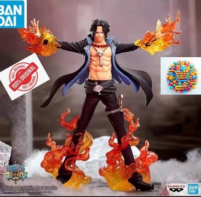 One Piece Edward Ace Fried Red DXF Bandai Original Special Toys Collect 
