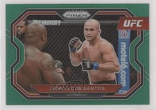 2021 Panini Prizm UFC Green Prizm Junior Dos Santos #131 0us8