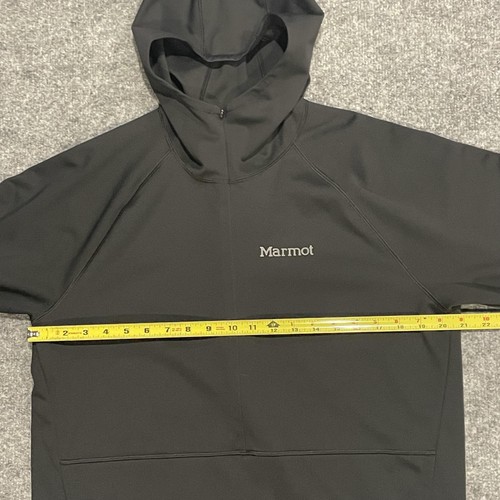Marmot Zenyatta 1/2 Zip Hoodie Jacket Mens M Softshell Fleece DraftKings M81330 - Picture 12 of 14