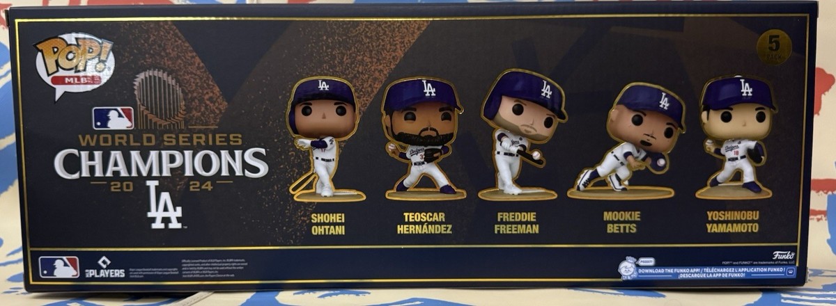 New Funko Pop! Vinyl: Los Angeles Dodgers 2024 MLB World