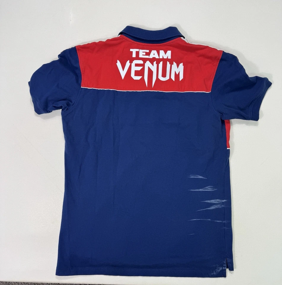 Venum Fighter Series Brazilian Design Mens 2XL Short Sleeve Polo Shirt 2 Sided - Imagem 2 de 4