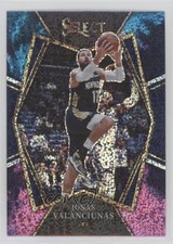 2021-22 Panini Select Premier Level Cosmic Prizm Jonas Valanciunas #113 3m8