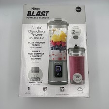 Ninja Blast Portable Blender 2 18oz vessels and lids BPA and