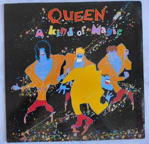 Queen - A Kind Of Magic - 1st UK Press Vinyl LP 1986 With Inner VG+VG+