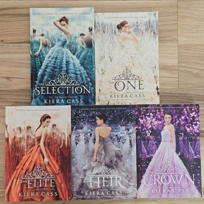 The Selection Series Complete 1-5 Lot of 5 Book Set Kiera Cass Trade Paperback