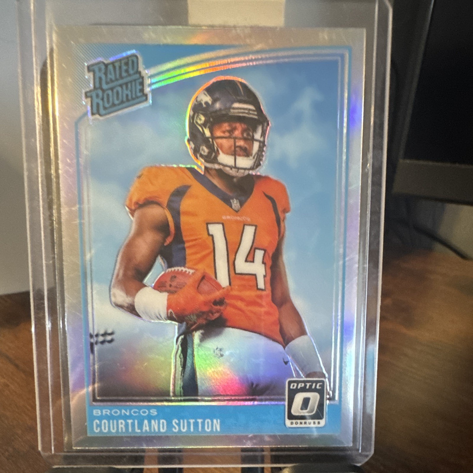 Courtland Sutton Panini Donruss Optic #162 Holo